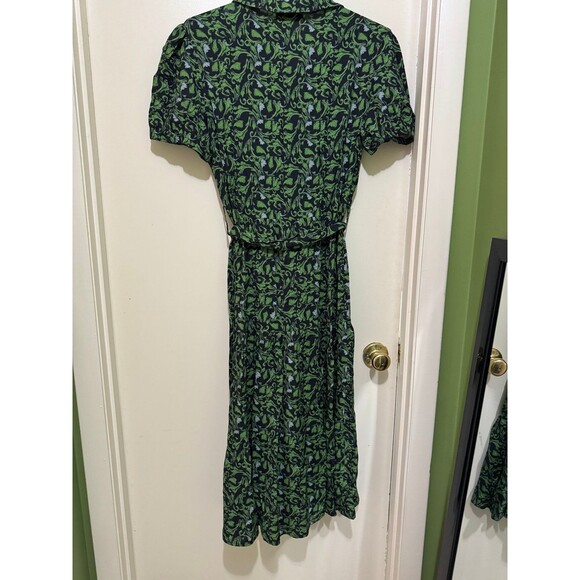 TAYLOR TILLMAN CHLOE DRESS GREEN VINE small NWOT - Picture 2 of 5